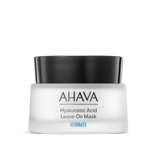AHAVA Hyaluronsäure-Maske zum Einwirkenlassen mit feuchtigkeitsspendenden Mineralien aus dem Toten Meer