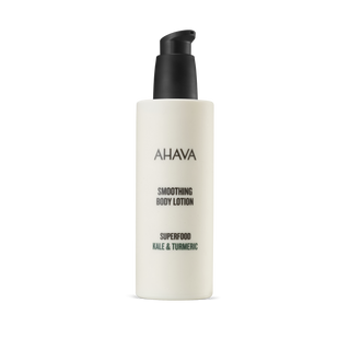 AHAVA® Totes Meer Glättende Körperlotion Grünkohl & Kurkuma