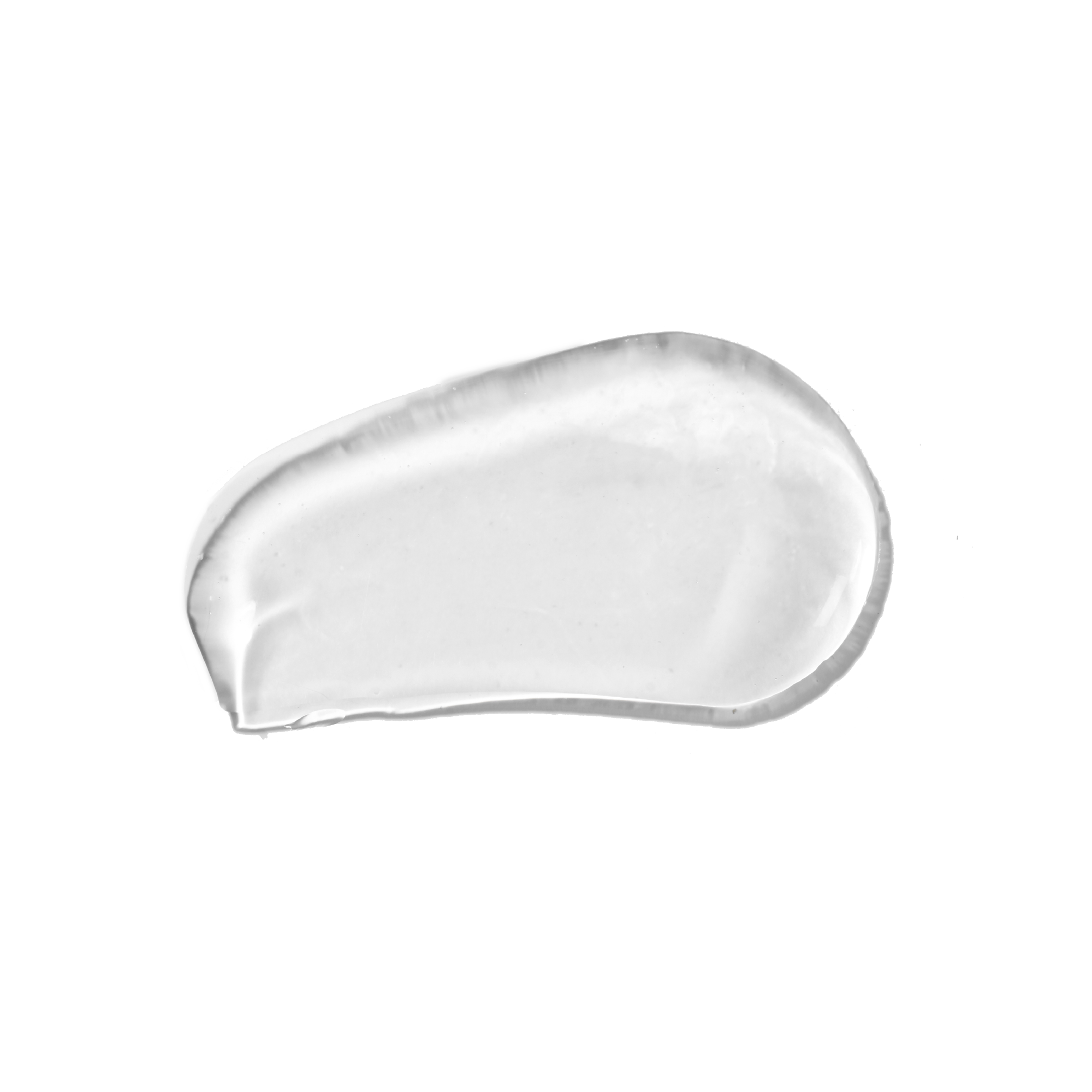 Ein einzelnes grünes Blatt vor einem weißen Hintergrund.